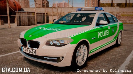 BMW 5 Series F10 - Polizei - German Police [ELS]